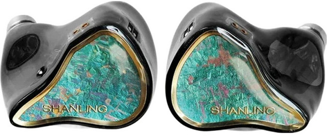 샨링 리갈 2DD + 4BA + 2평판 드라이버 인이어 이어폰 터키 그린, 리갈 터키 그린