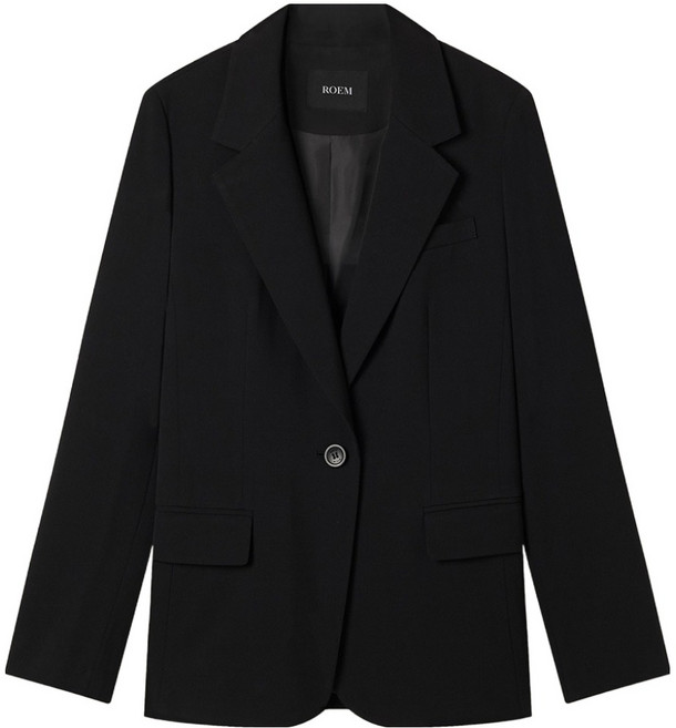 Roem 女款西裝褲基本款套裝外套