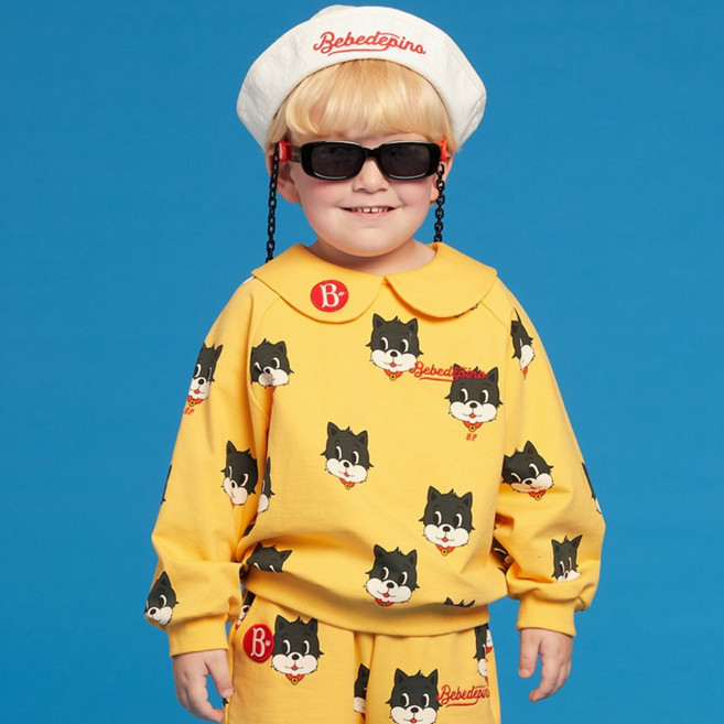 베베드피노 올오버 샤통 카라 맨투맨 BP41MC435