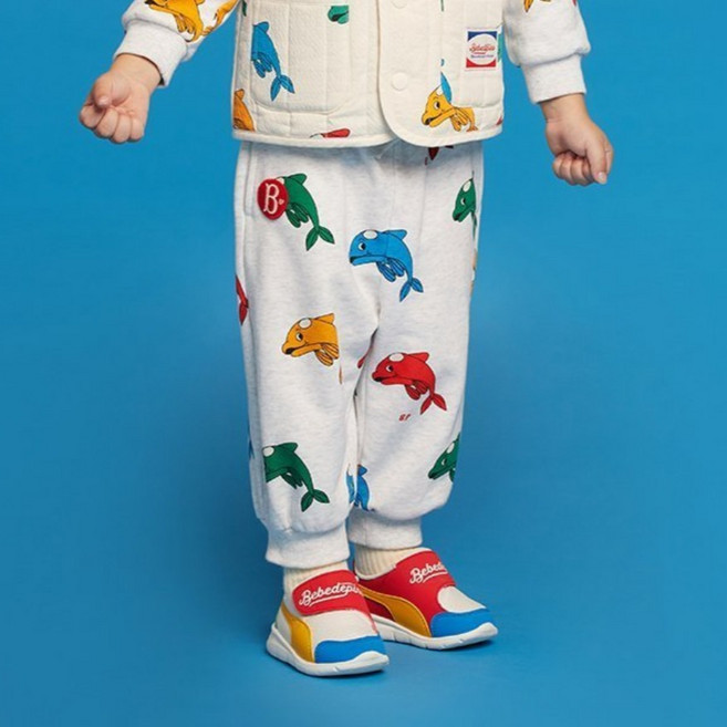 베베드피노 올 오버 돌핀 트레이닝 팬츠 BP41PD125