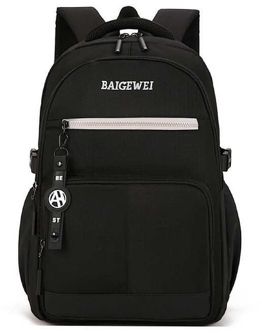 BAIGEWEI 大容量輕盈後背包 B2330, 黑色