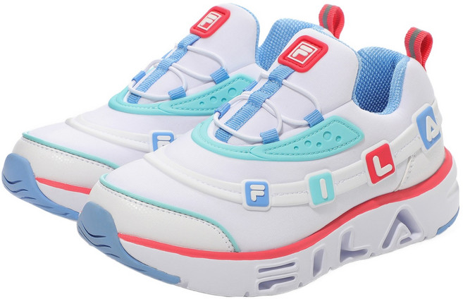 휠라키즈 꾸미 라이트 스타 운동화 FK261CD01X047_100