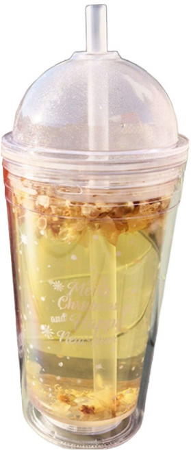 TEASCAFE 冬季奇蹟冰霸杯 圓頂型, 1個, 530ml, DESIGN 01 Logo