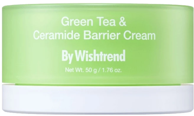바이위시트렌드 그린티 앤 세라마이드 베리어 크림, 50g, 1개 - 쿠팡