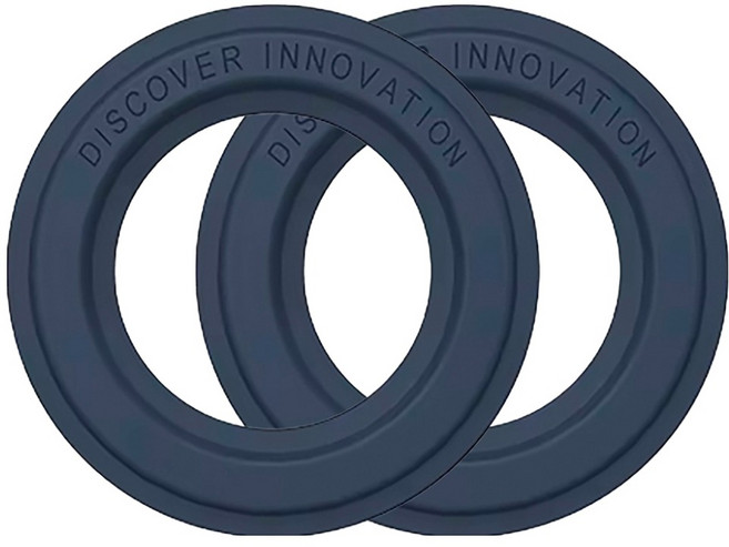 닐킨 맥스테이션 마그네틱 링 홀더 스티커, 네이비, 2개