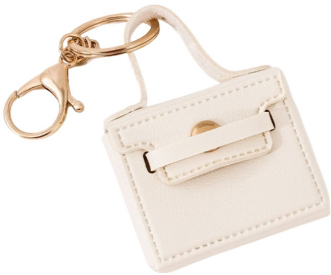 Herbzen new 多功能迷你口紅耳機收納包鑰匙圈吊飾 6.5 x 3 x 8.5 cm, Type 5, 1個, 單一商品