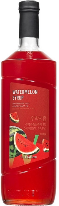 Nature Tea 西瓜糖漿, 1個, 1L