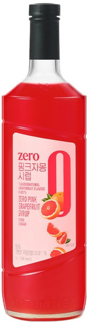 네이쳐티 zero 핑크자몽 시럽, 1개, 1L