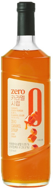 네이쳐티 zero 카라멜 시럽, 1개, 1L