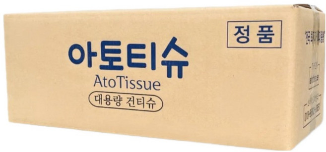 아토티슈 반려동물 전용 물흡수 티슈, 2kg, 1박스