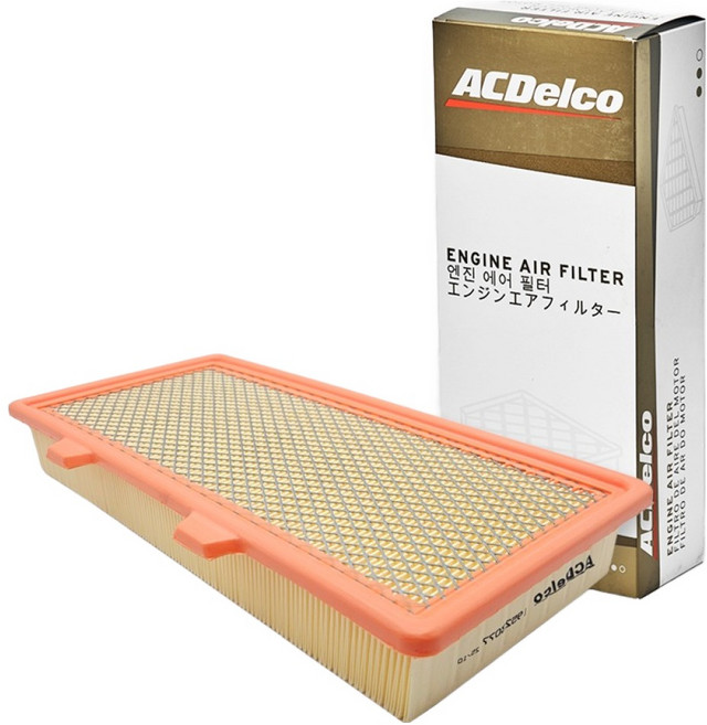 에이씨델코 수입차 에어필터 캐딜락 CT6 2011~2025, 1개, 19523077