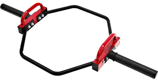 INNOI 頂級六角槓鈴, 紅色, 1個, 7kg