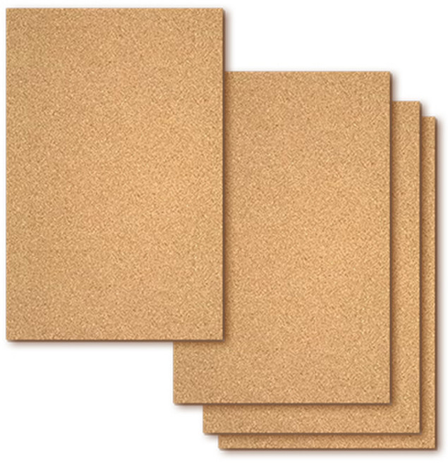 OON 코르크판 200 x 300mm, 4개, 5mm