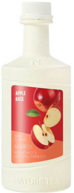 네이쳐티 사과 베이스, 1.2kg, 1개