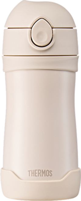 써모스 제로퍼제로 2WAY 스텝업 베이비보틀 TKFJ-350KC, 350ml, 1개, 바닐라크림