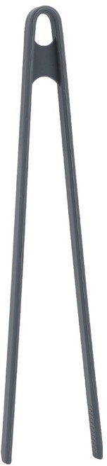 발룬피니 노블 실리콘 키친툴 일체형집게, 딥차콜, 1개