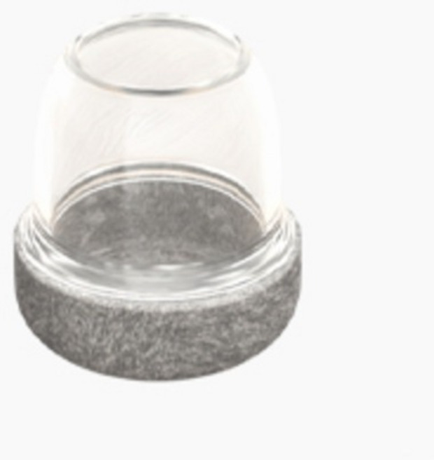 일상나눔 찰떡 의자 발 커버, 그레이, 8개