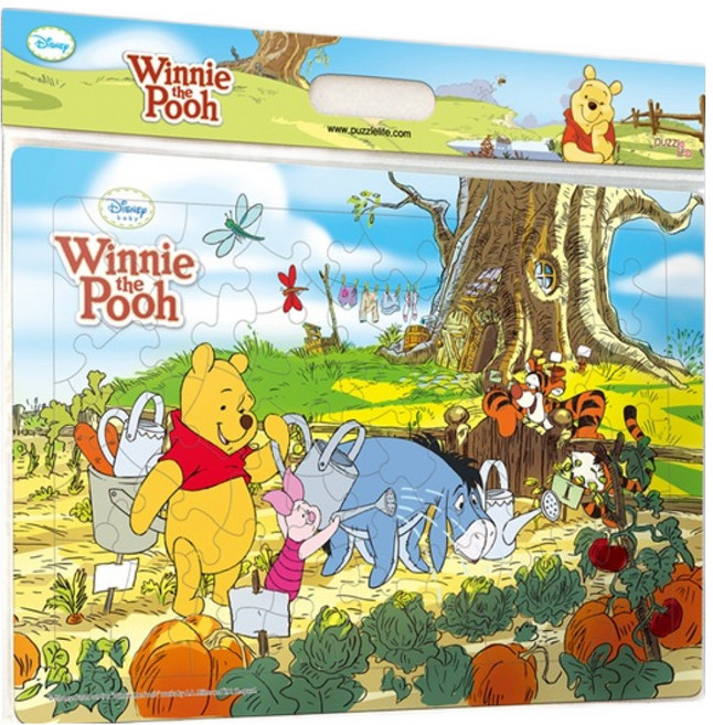 곰돌이푸 판퍼즐 D80-12, 단품, 80피스, 1개