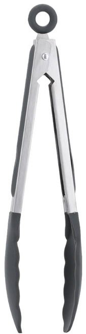 발룬피니 노블 실리콘 키친툴 집게, 딥차콜, 1개