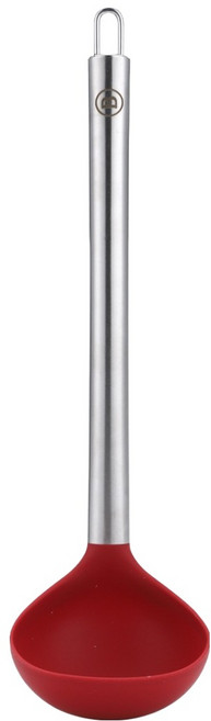 발룬피니 노블 실리콘 키친툴 국자, 브릭레드, 1개