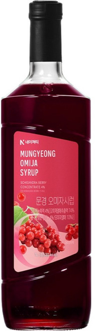 네이쳐티 문경오미자시럽, 1개, 1L