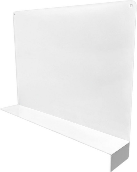 월드크린 창고 선반 칸막이 판 일체형 60 x 50 cm, 화이트, 1개