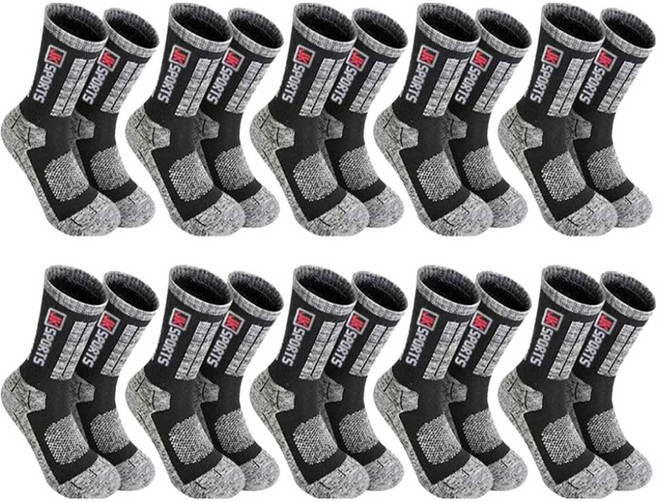 제이케이 연사 쿨파일 등산양말 장목, 랜덤 발송, 10개