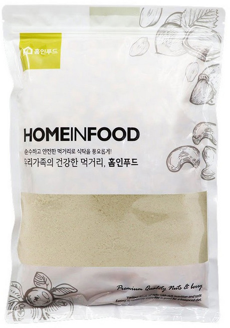홈인푸드 아몬드분말, 1kg, 1개