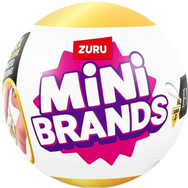 Mini Brands 迷你時尚 第3季 扭蛋 隨機出貨, 1個