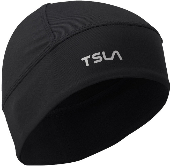 테슬라 스포츠 방한 스컬캡 모자, 블랙, 1개