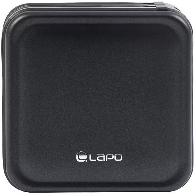 LaPO 日本松下 電芯全功能無線充電行動電源 10050mAh Type-C/Lightning, 城影灰, WT-08SCL