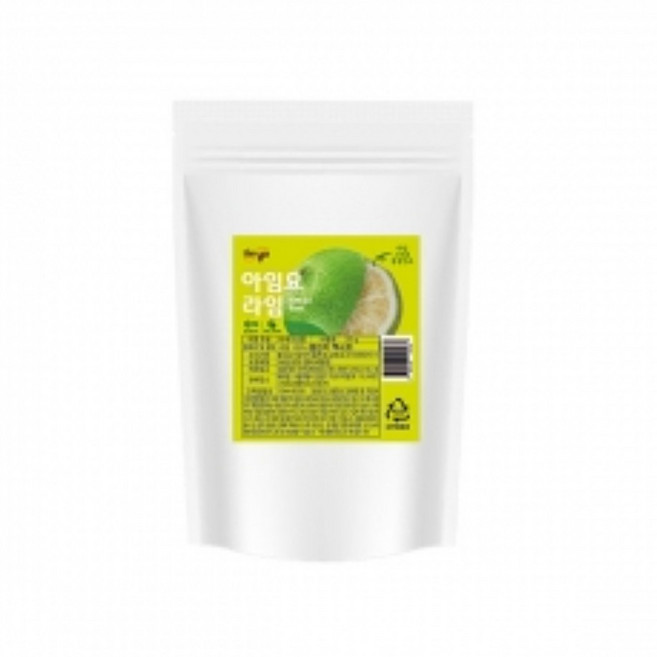 아임요 라임 동결건조 과일, 20g, 1개