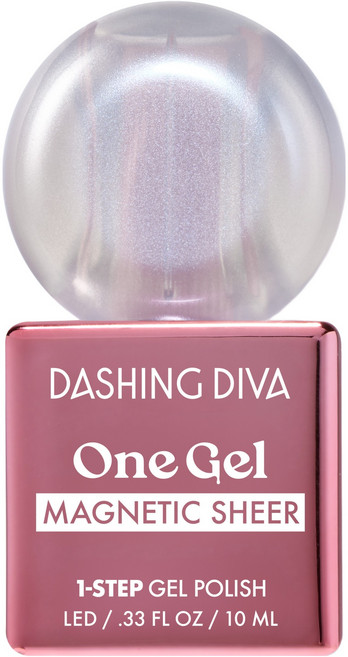 데싱디바 원젤 마그네틱 젤네일, OGM04 실키 토퍼, 10ml, 1개