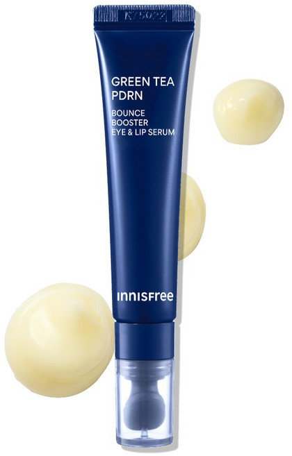INNISFREE 綠茶PDRN彈潤賦活眼唇精華液, 1個, 15ml