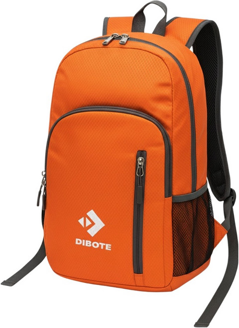 DIBOTE 迪伯特 折疊背包 攻頂登山背包 99027-O, 橘色
