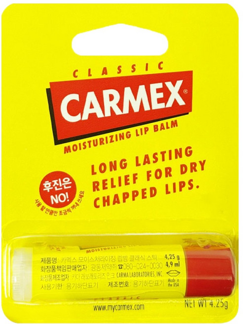 카멕스 클래식 스틱 보습 립밤, 무향, 4.25g, 1개