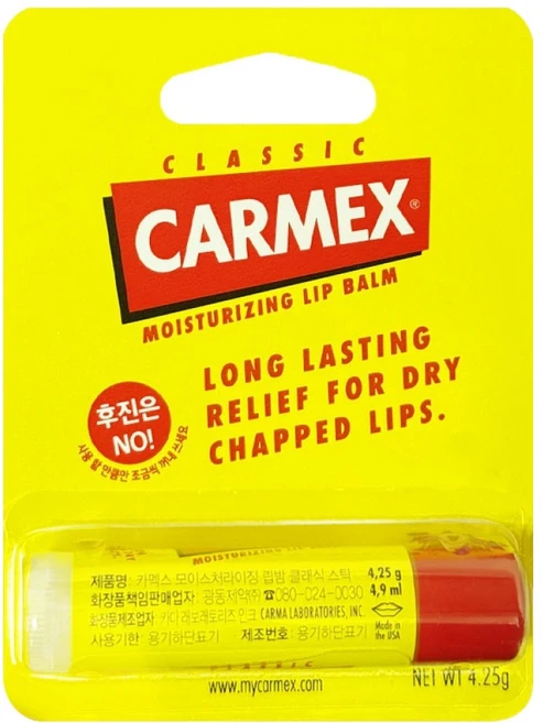 카멕스 클래식 스틱 보습 립밤, 무향, 4.25g, 1개 - 쿠팡