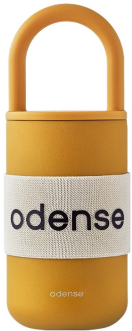 odense 環扣隨行杯, 橘黃色, 400ml, 1個