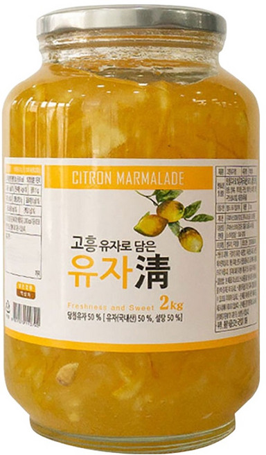 파낙스 전남 고흥 유자청, 2kg, 1개입, 1개