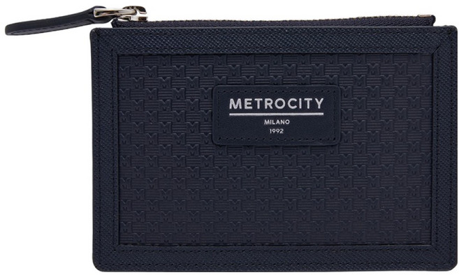 METROCITY 男士頂部拉鍊卡夾 M223NP8300N