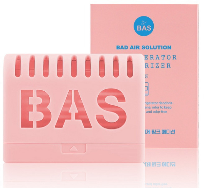 BAS 핑크 에디션 냉장고 탈취제, 20g, 1개