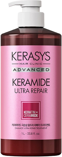 KERASYS 可瑞絲 珂夢精粹安瓶護髮乳, 1個, 1L