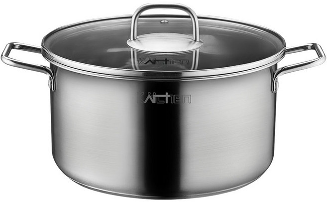 키친아트 인덕션 올데이 IH 스텐 곰솥냄비, 1개, 26cm