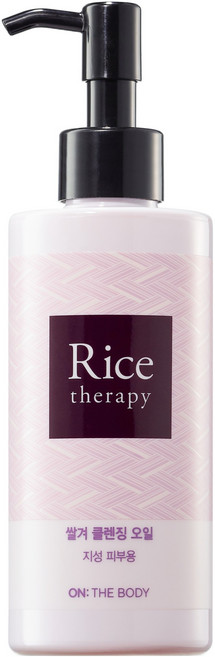 온더바디 라이스테라피 쌀눈 밝은 클렌징 오일, 200ml, 1개