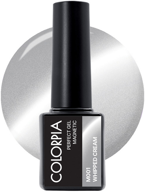 칼라피아 원스텝 자석 젤네일, M001 휘핑크림, 6g, 1개