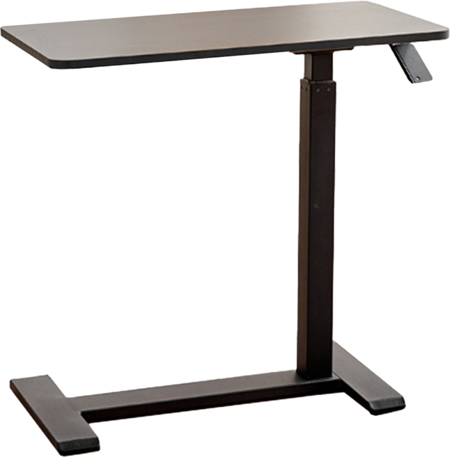 上手家居 氣壓升降床邊桌 升降桌 沙發邊桌 升降邊桌 床邊電腦桌 移動桌, 升降黑