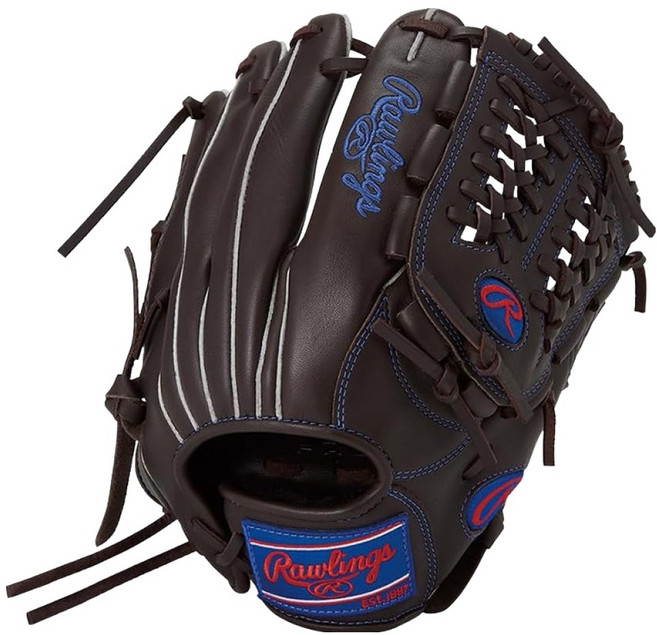 롤링스 하이퍼테크 R9 시리즈 글러브 GJ5FR9N6L1-CHO, 초콜릿, 1개