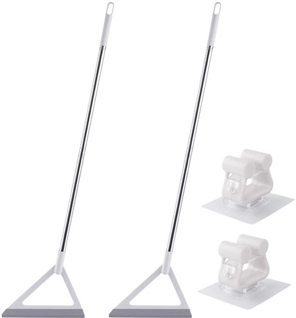 모나코올리브 초밀착 물기 머리카락제거 매직비 3.0 2p + 이지걸이 2p 세트, 1세트