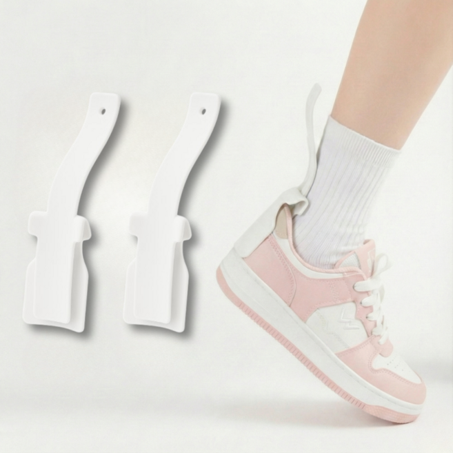 아이작큐브 미니 구두주걱 헤라, 화이트, 2개