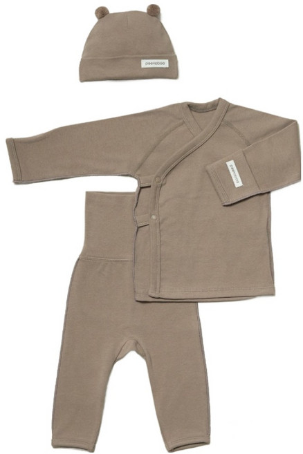 PEEKABOO 新生兒用 Nouvo 小熊蝴蝶衣 3件組